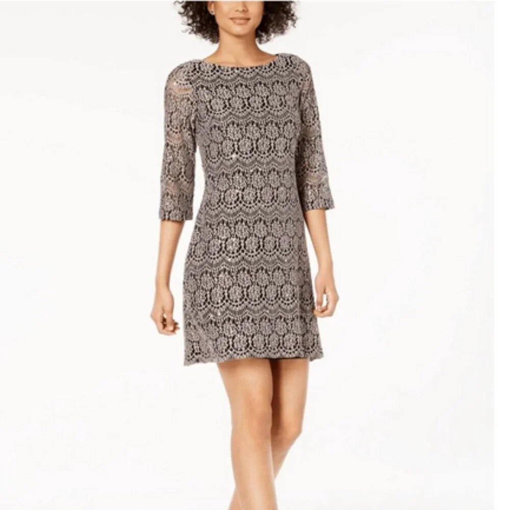 Jessica Howard Lace Shift Dress – Size 10 - Picture 1 of 8